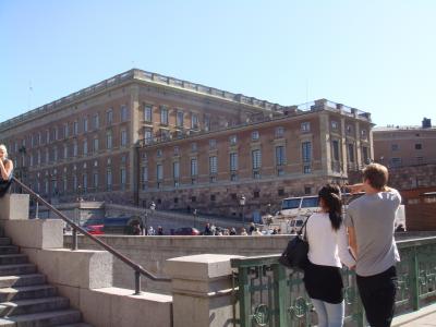 スペイン＆北欧の旅９　まるでテーマパーク！ストックホルム、ガムラスタン地区