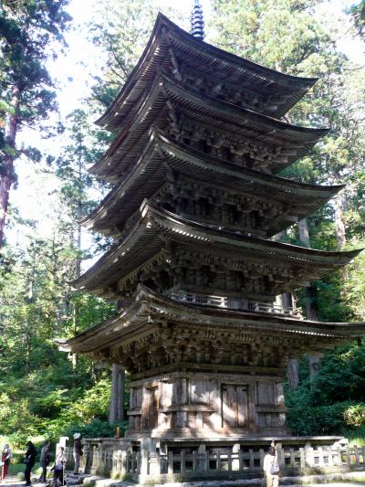 06東北最古の搭・国宝羽黒山五重塔 in 月山