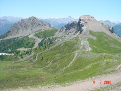 プロレル山頂―セール･シュヴァリエ　Sommet du Prorel 2,572M & Serre Chevalier 2,483M　