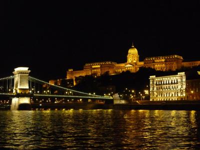 中欧旅行　ブタペストの夜景
