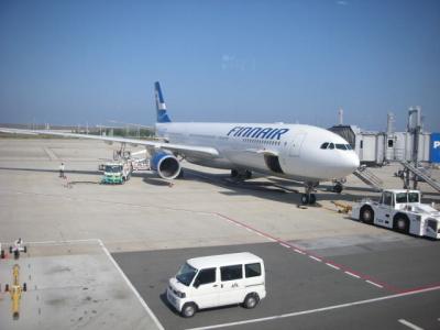 タリン・ヘルシンキ旅行記（フィンエアー機内・ヴァンター国際空港編）