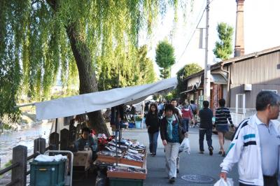 和の町散歩◇高山ｰ白川郷ｰ金沢(2)　/高山朝市