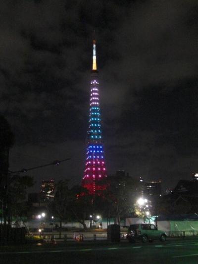 １０月１１日の東京タワー（＾◇＾）