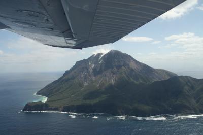 薩摩硫黄島への飛行機旅