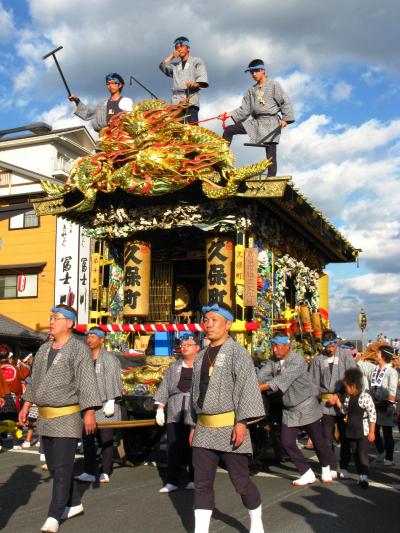 鹿沼ぶっつけ秋祭り　3/8　☆彫刻屋台パレード?