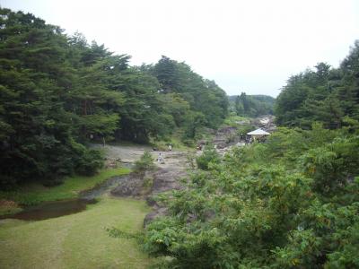 「厳美渓」岩手県一関市