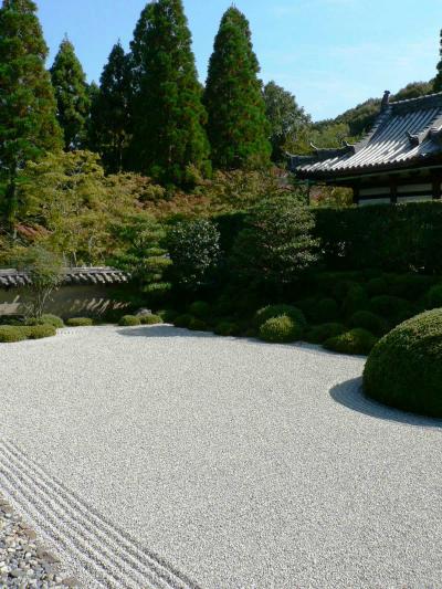 日本の旅　関西を歩く　京都、酬恩庵・一休寺の方丈庭園