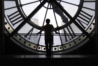 2009夏の旅 「フランス5」 オルセーの大時計とParisの夜景～帰路