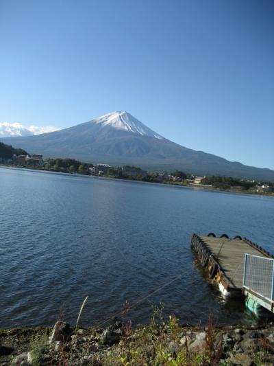 箱根富士３日遊之１０：朝の河口湖散策