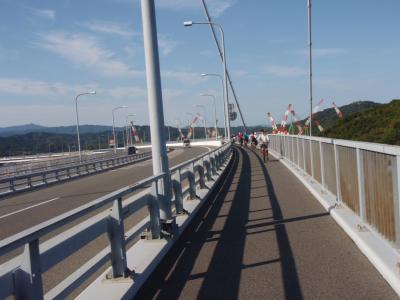 秋のしまなみ海道サイクリング