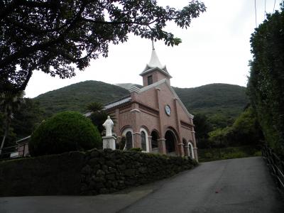 響け鐘の音ー五島列島教会巡礼;福江島【井持浦、福江、大瀬崎断崖】