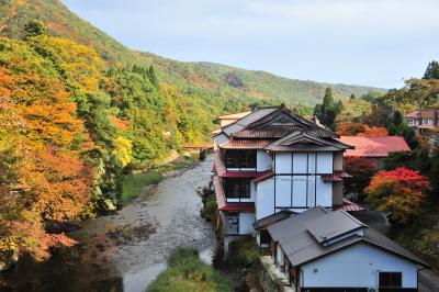 ワンコ連れ東北紅葉、温泉巡り１　花巻