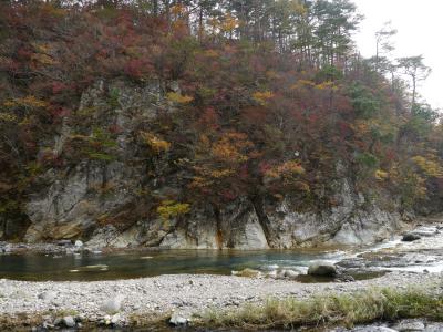 091101　紅葉はじまる塩原温泉☆滝とオシドリを楽しむ