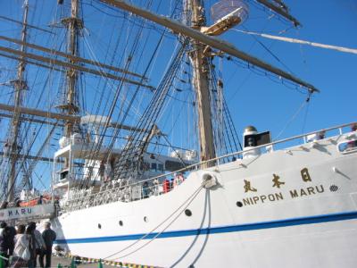 太平洋の白鳥といわれる歴史のある帆船・「日本丸」２５７０?を見学一般公開・佐伯市の女島埠頭