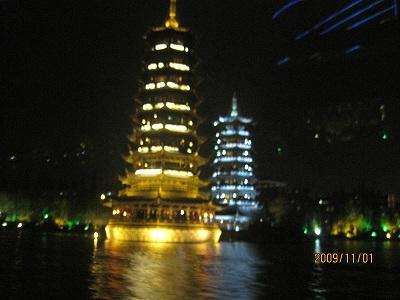 桂林　ナイトクルーズ