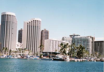 結婚式参列のためちょこっとハワイ