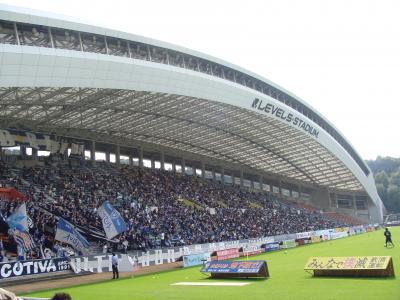 家族でサッカー観戦(アビスパ福岡VSヴァンフォーレ甲府)