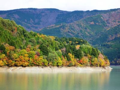 紅葉の井川