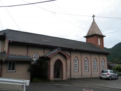 五島列島教会巡礼;中通島編4.旧鯛ノ浦教会