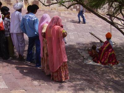 ラジャスタンとグジャラートの旅２０【ジョードプル　パレス、城砦、青い街】