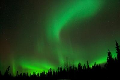 フェアバンクスでオーロラを(2007年 アラスカ)