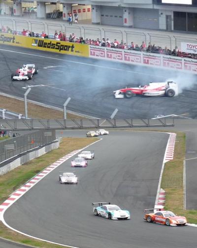 さようなら！トヨタF1カー　ファイナルランTMSF2009（ﾄﾖﾀ ﾓｰﾀｰ ｽﾎﾟｰﾂ ﾌｪｽﾃｨﾊﾞﾙ）＠富士スピードウェイ