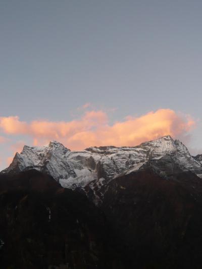 エベレスト街道トレッキング--③ナムチェ→シャンボチェの丘編