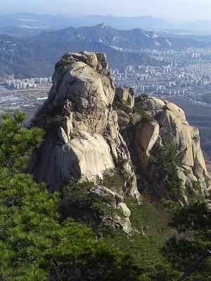 初めての韓国。道峰山登山。