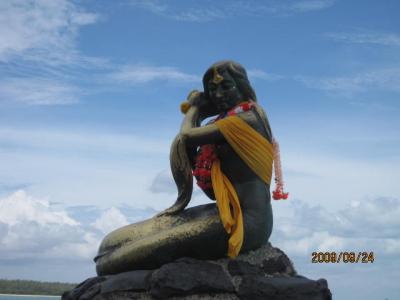 雑感タイ旅行「マレーに吹く風」（１２）タイのマーメイド「หาดสมิหลา」（サミラビーチ）