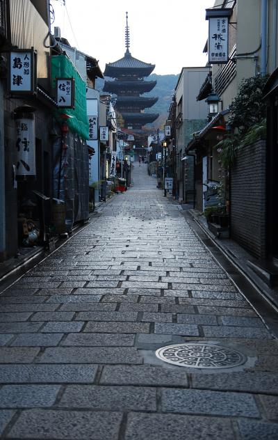 ２００９年締めの旅行は京都ですパート４（八坂の塔から徒歩で南禅寺入り口まで）