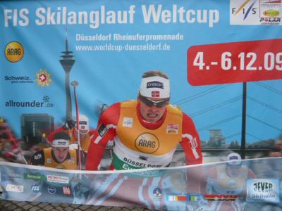 FIS world cup skiing in Dusseldorf
