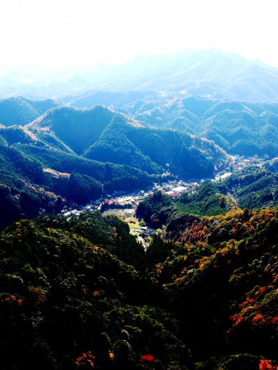 鳳来寺山-登り　鳳来寺から684mの山頂へ　☆もみじ林のなかを