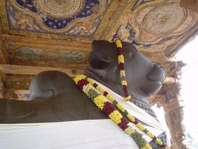 南インド１０：　タンジャブール　「ブラハーディシュワラ寺院」