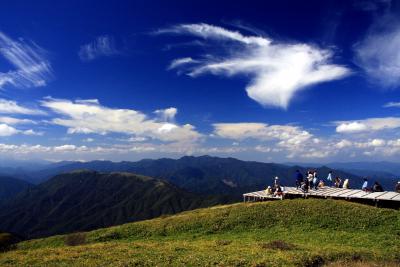 ＳＷ四国一周３２００ｋｍの旅・３日目（絶景の剣山山頂）