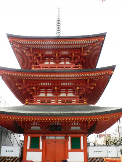 日本の旅　関西を歩く　兵庫、尼崎の本興寺周辺