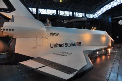 スペースシャトルエンタープライズ号実物機と出会う 航空宇宙博物館