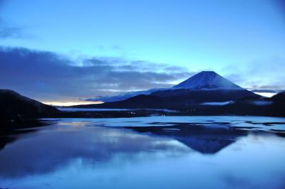 本栖湖の夜明け・リベンジ?!