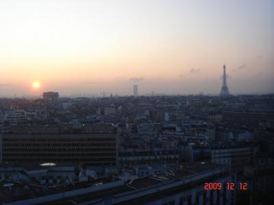 パリ（2009年12月）3泊5日の旅：後半　３日目・４日目（帰国）