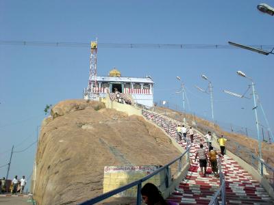 南インド５：　チルチラッパリ　「一枚岩寺院・ロックフォート・テンプル」