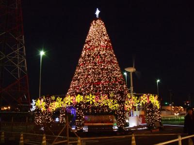 ららぽーと磐田のイルミネーション