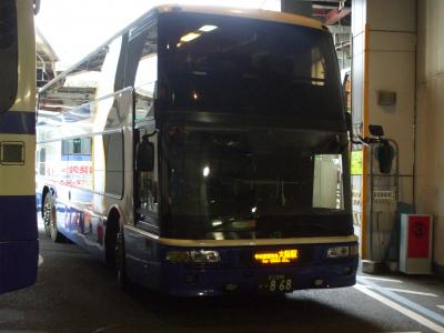 高速バスで関西へ行ってきました