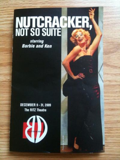 ケンとバービーのくるみ割り人形。