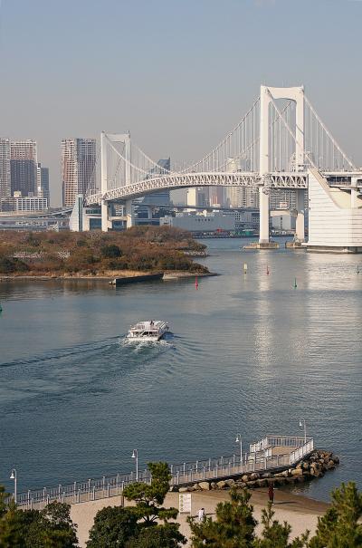 冬晴れのお台場散歩！