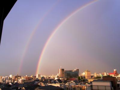 番外編　東京で虹を見る事は殆ど無いのですが!!