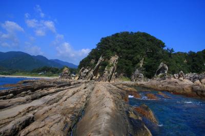 ＳＷ四国一周３２００ｋｍの旅・６日目（奇岩だらけの竜串海岸）