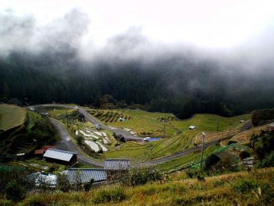 熊野 千枚田・獅子岩