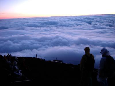 富士登山　吉田口ルート