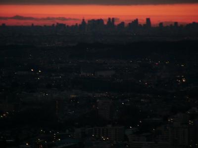 ○○○早朝の高尾山○○○