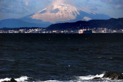 冬の海　房総富浦へ