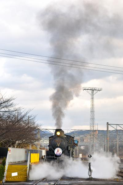 ＳＬの旅シリーズ第1回目　京都,梅小路蒸気機関車館 ”SLスチーム号　8620形8630号機”
